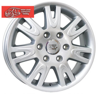 WSP Italy Mercedes (W777) Elephant W6.5 R16 PCD6x130 ET62 DIA84.1 silver